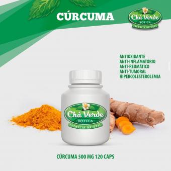 Curcuma 500 mg 120 caps - Código 366